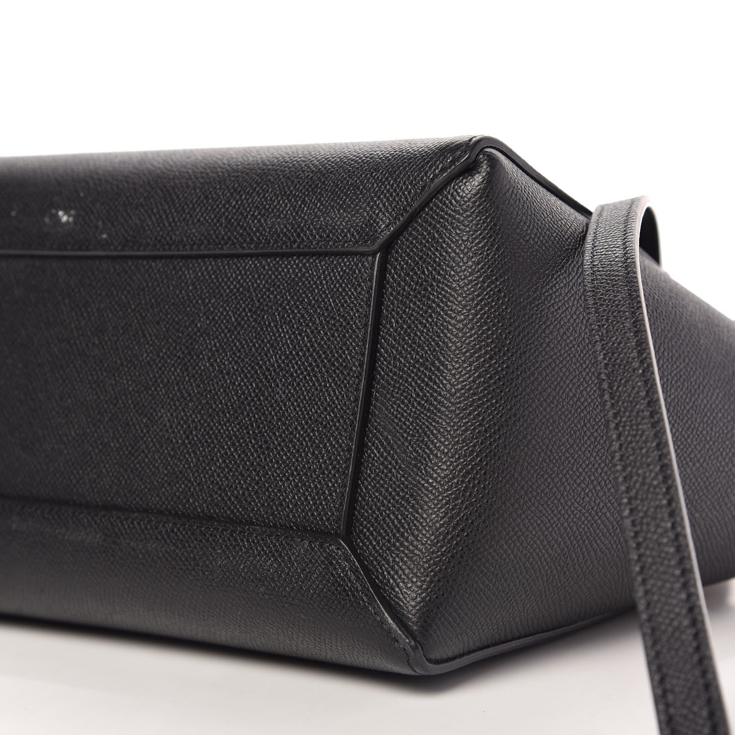 Celine Grained Calfskin Micro Belt Bag Black 7 of 9
