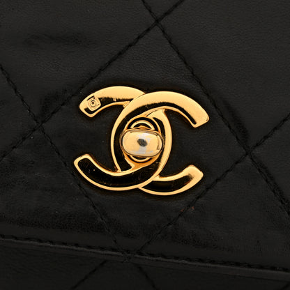 Chanel Lambskin Quilted Tassel Camera Case Black 13 of 16