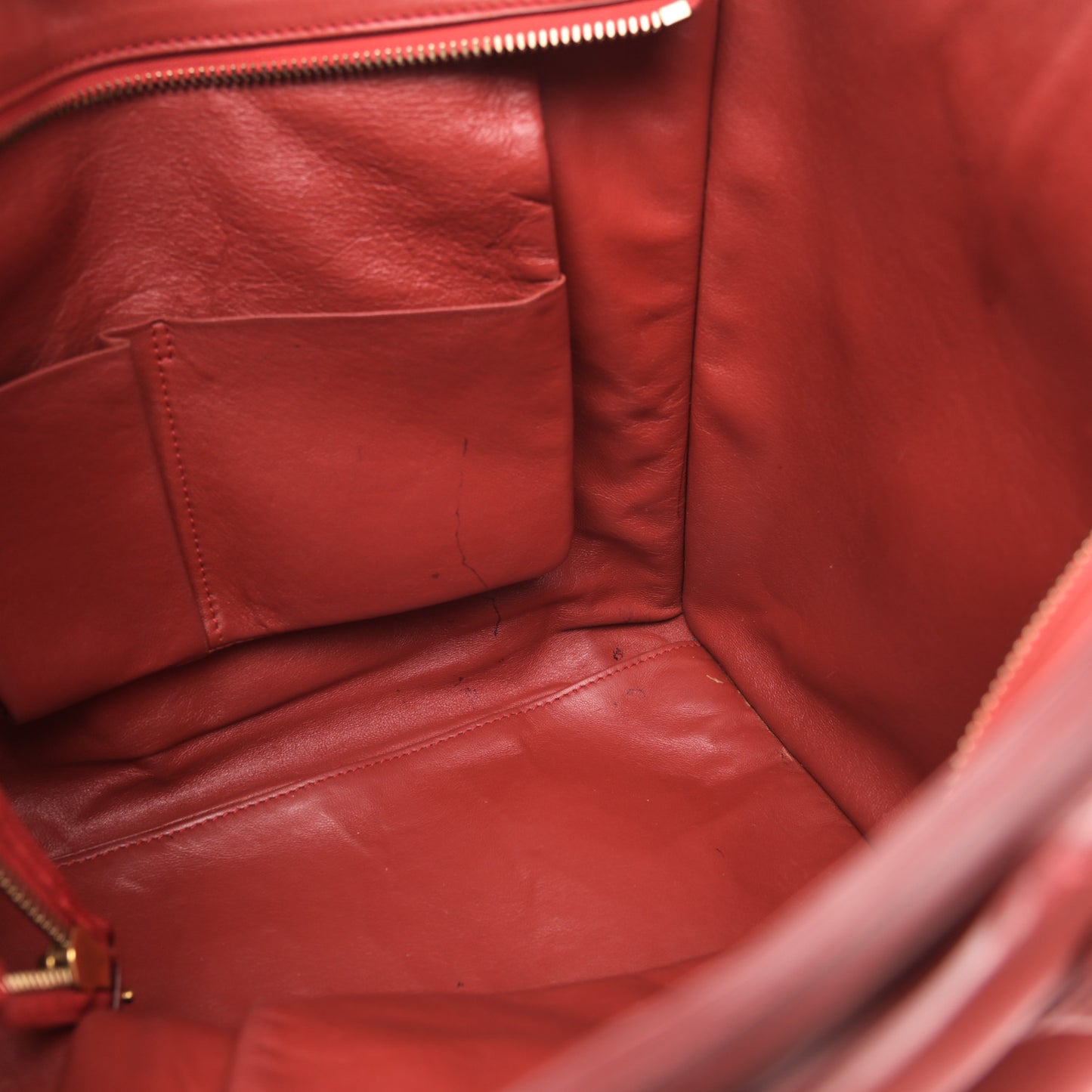 Smooth Calfskin Mini Luggage Lipstick