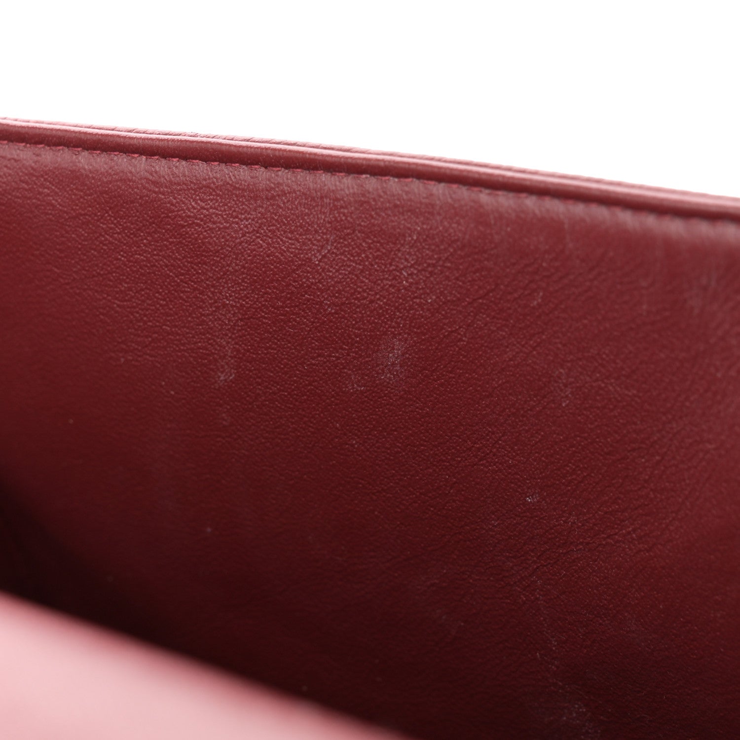 Chanel Caviar Quilted Maxi Double Flap Dark Red 11 of 11