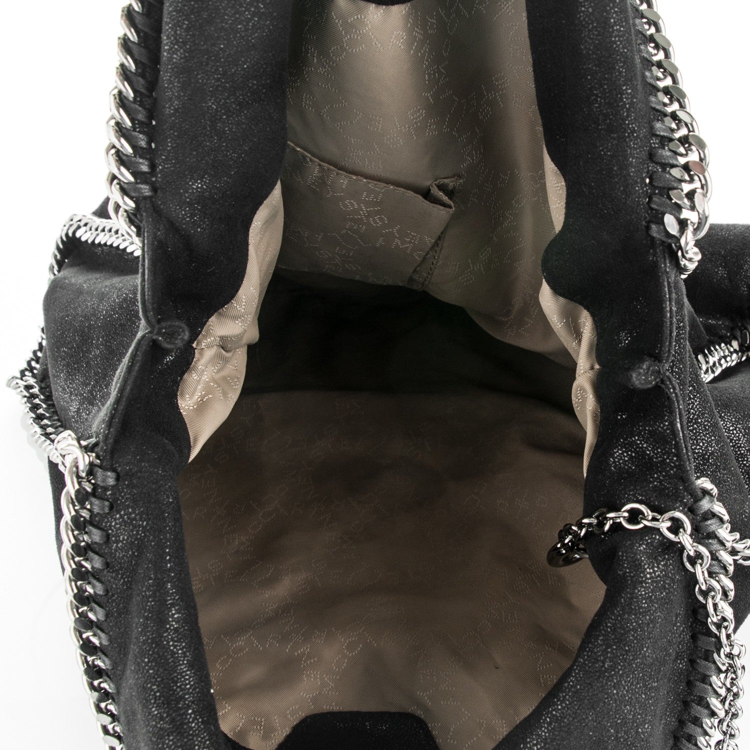 Stella McCartney Shaggy Deer Big Falabella Tote Black 5 of 8