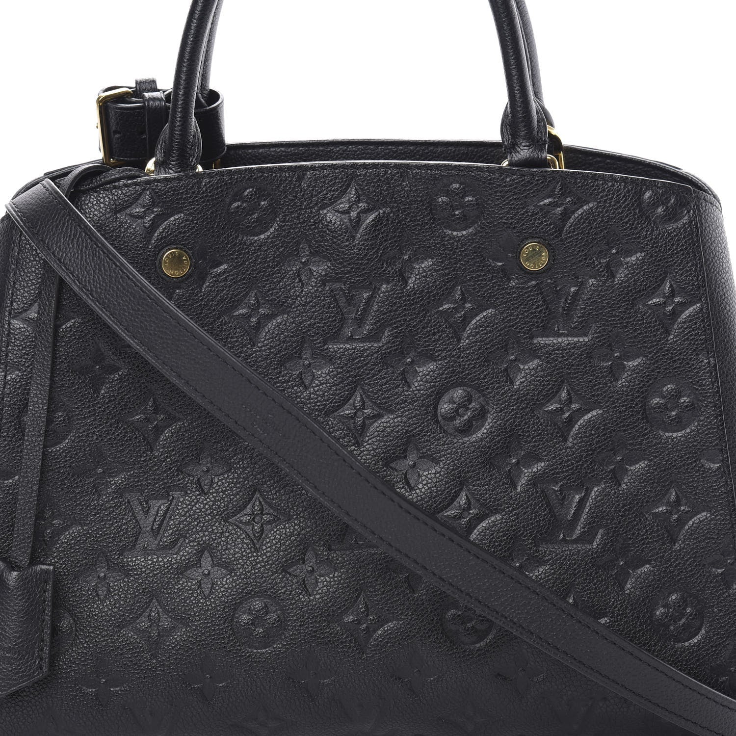 Louis Vuitton Empreinte Montaigne MM Black 8 of 14