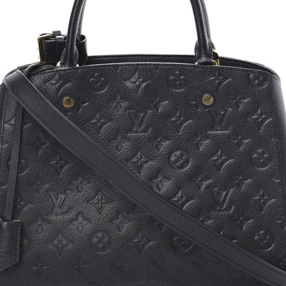 Louis Vuitton Empreinte Montaigne MM Black 8 of 14