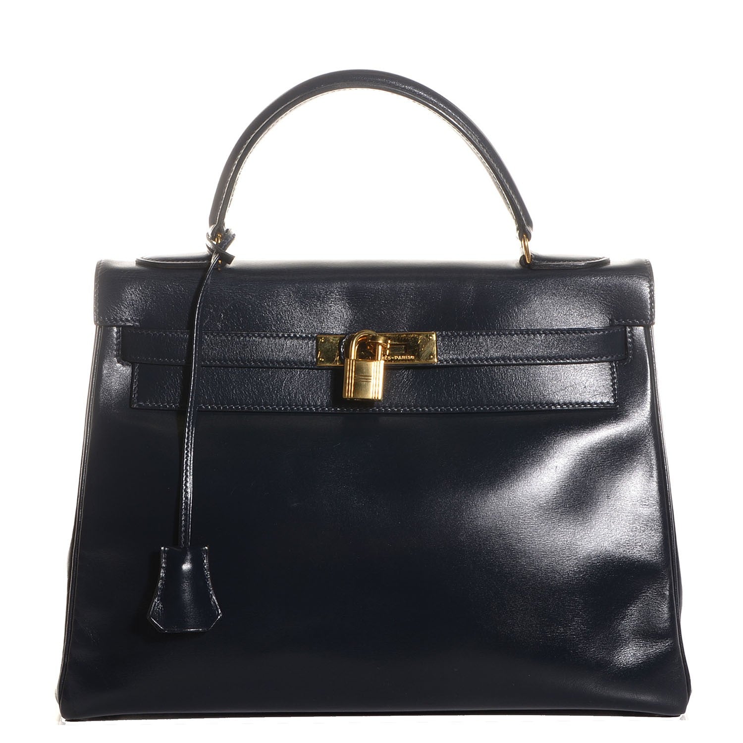 Hermes Box Kelly Retourne 32 Indigo 1 of 22