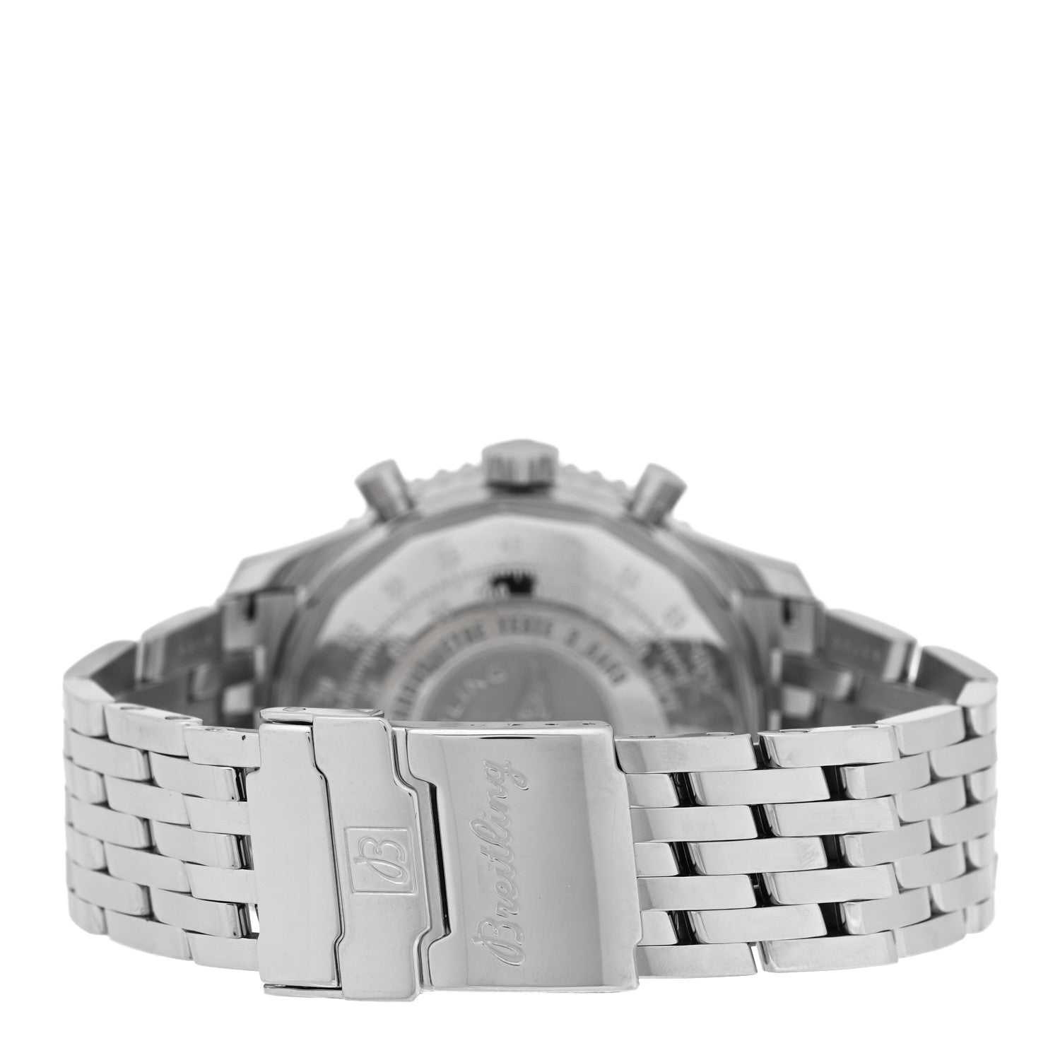 Breitling Stainless Steel 42mm Navitimer Chronograph Automatic Watch Black A23322 3 of 4