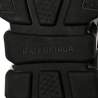 Balenciaga Neoprene Knit Womens Speed Graffiti Sneakers 37 Black White 8 of 8