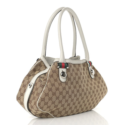 Gucci Monogram Match Ball Shoulder Bag White 3 of 10