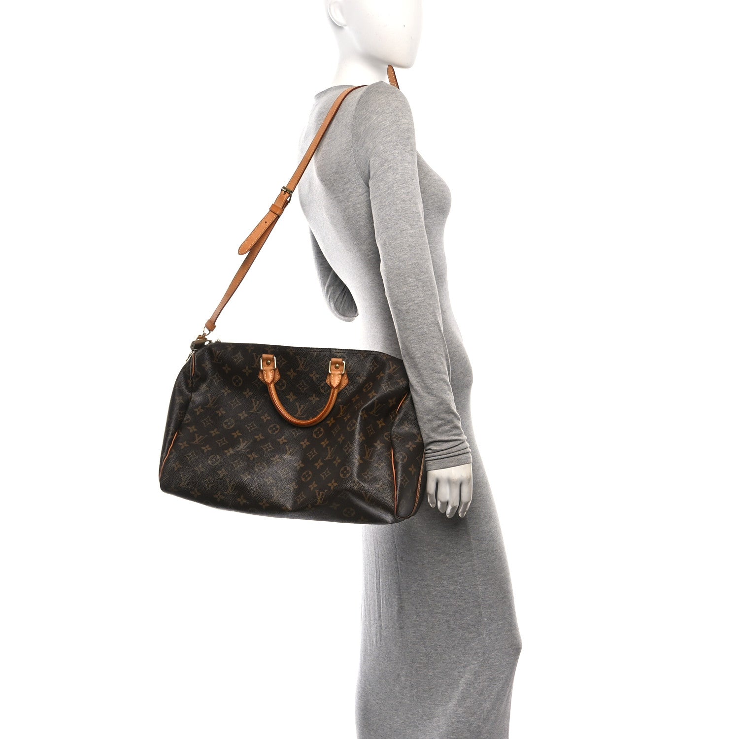 Louis Vuitton Monogram Speedy Bandouliere 40 2 of 12