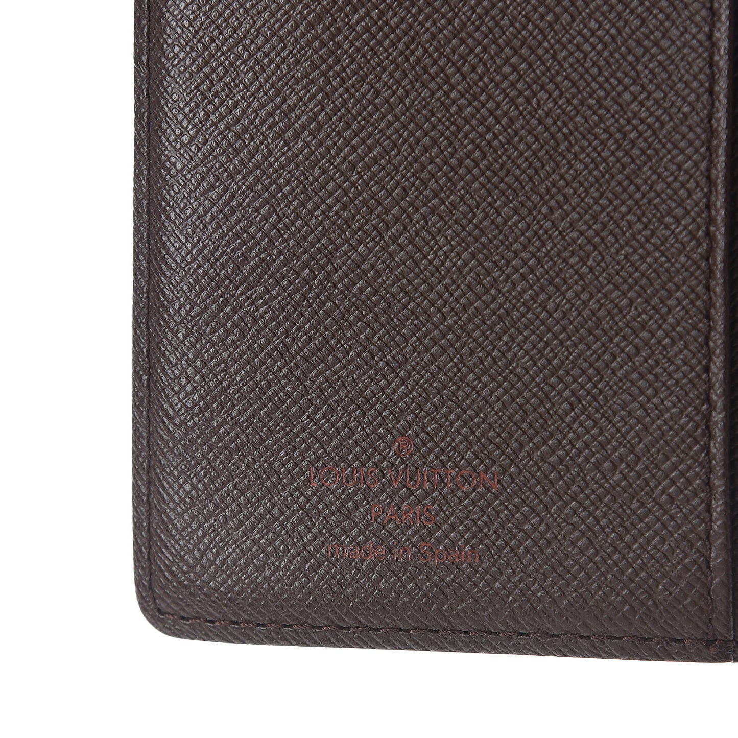 Damier Ebene Small Ring Agenda Cover