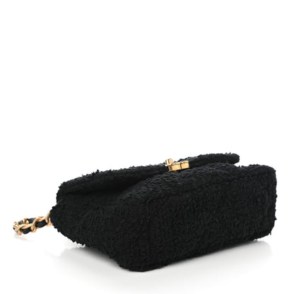 Chanel Tweed Quilted Medium Chanel 19 Flap Black 4 of 9