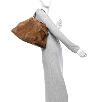 The Row Suede Soft Margaux 15 Desert 2 of 12