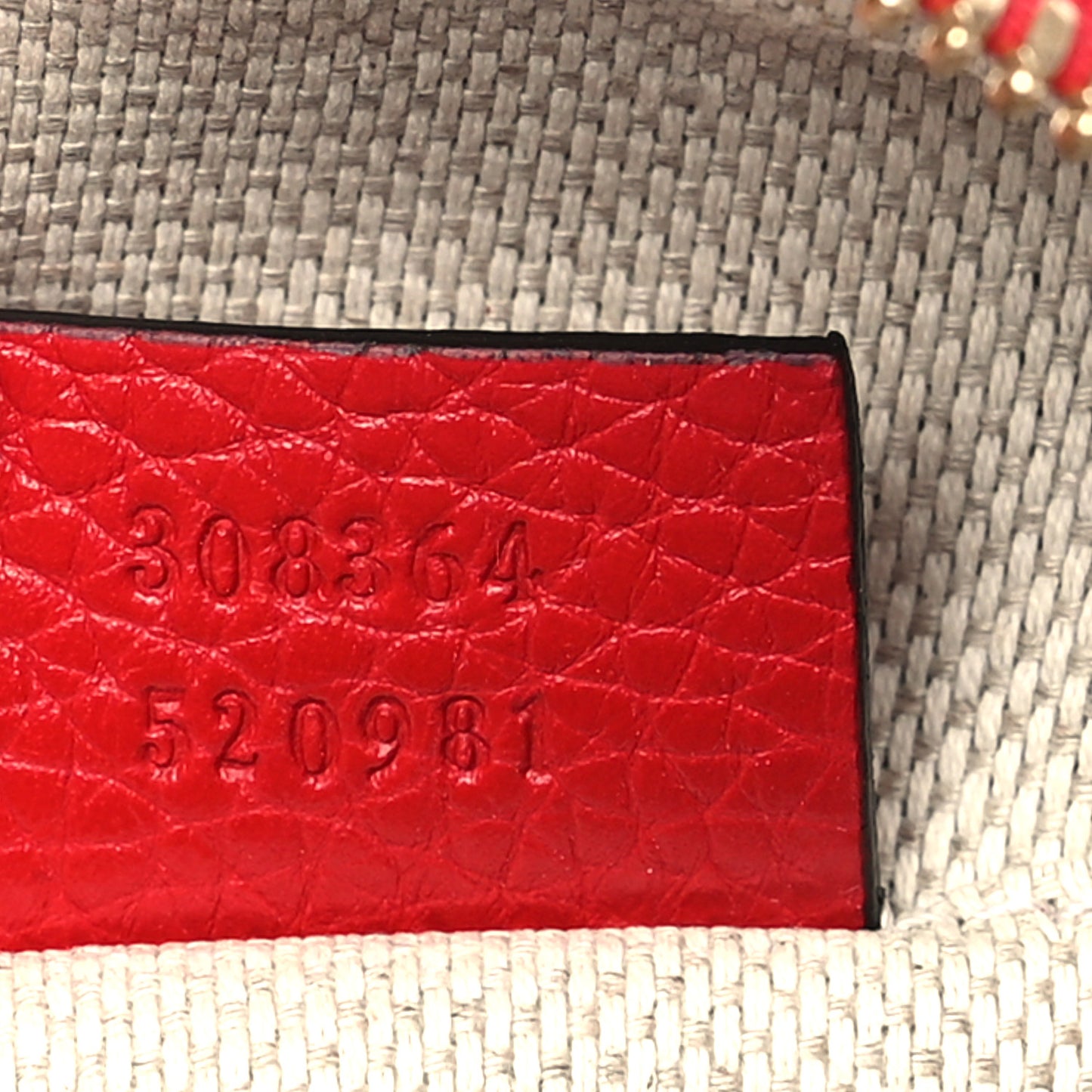 Pebbled Calfskin Small Soho Disco Bag Tabasco Red