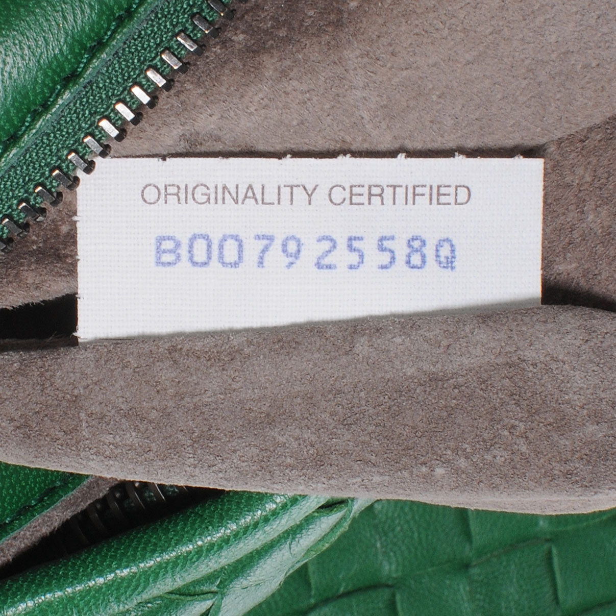 Nappa Intrecciato Medium Veneta Hobo Irish Green