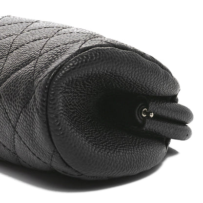 Chanel Caviar Quilted Timeless Clutch Black 10 of 11