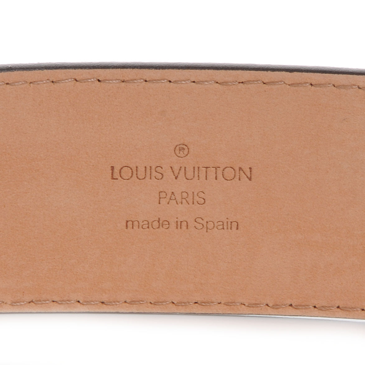 Monogram Trunks and Bags Belt 90 36