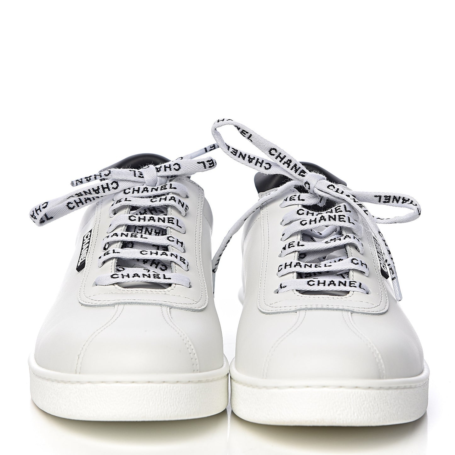Calfskin Mens CC Sneakers 43 White