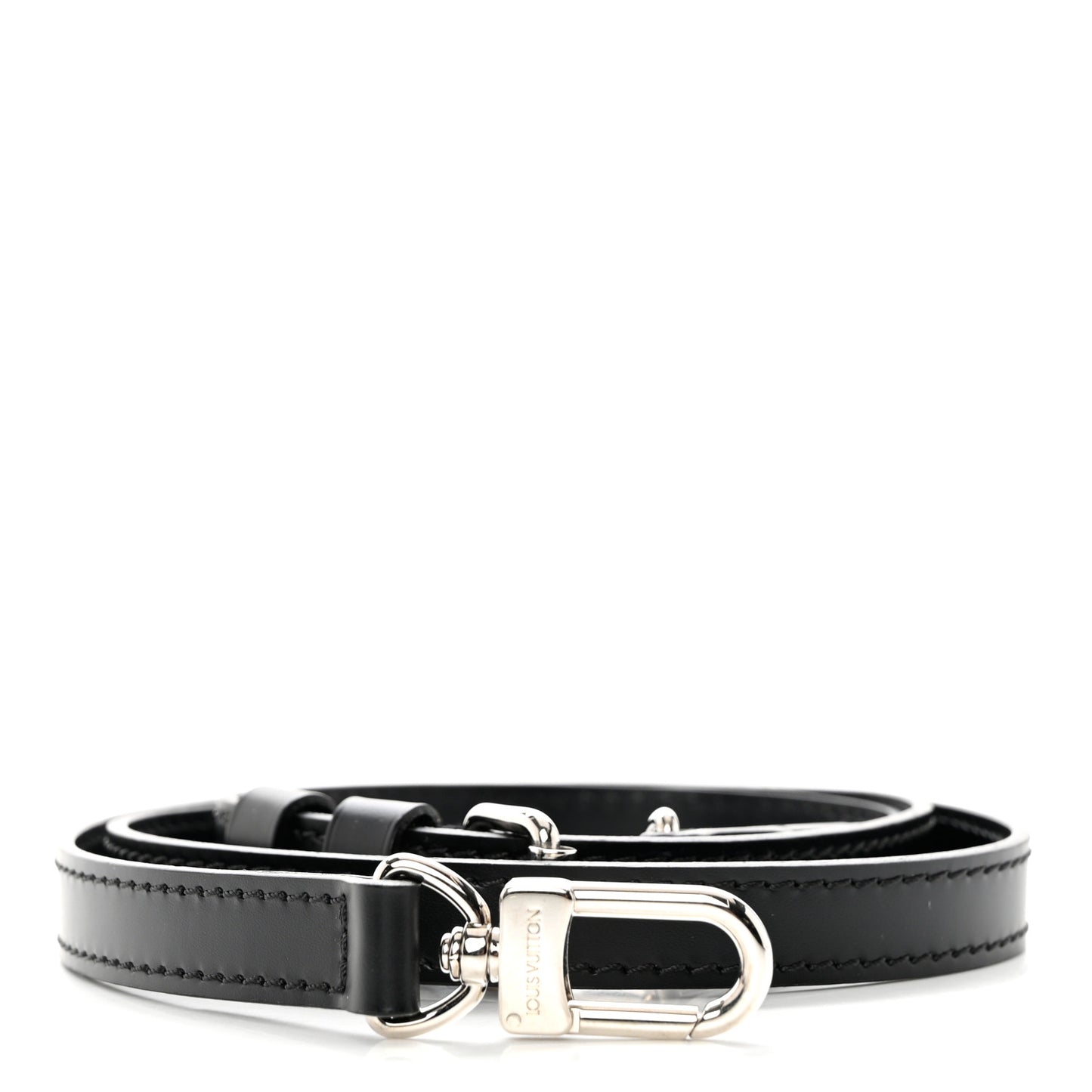 Calfskin 16mm Adjustable Shoulder Strap Black