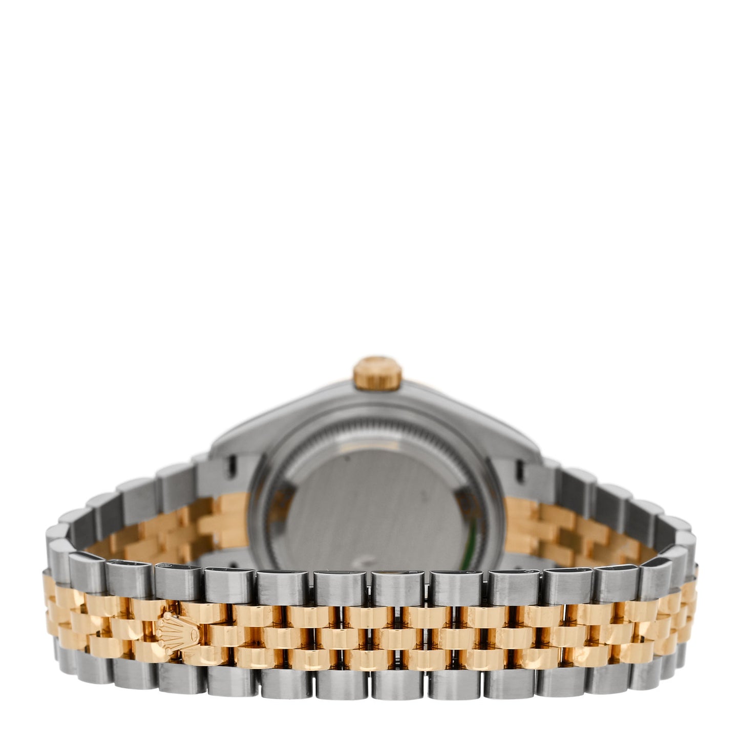 Stainless Steel 18K Yellow Gold 28mm Oyster Perpetual Datejust Watch Silver Roman 279173