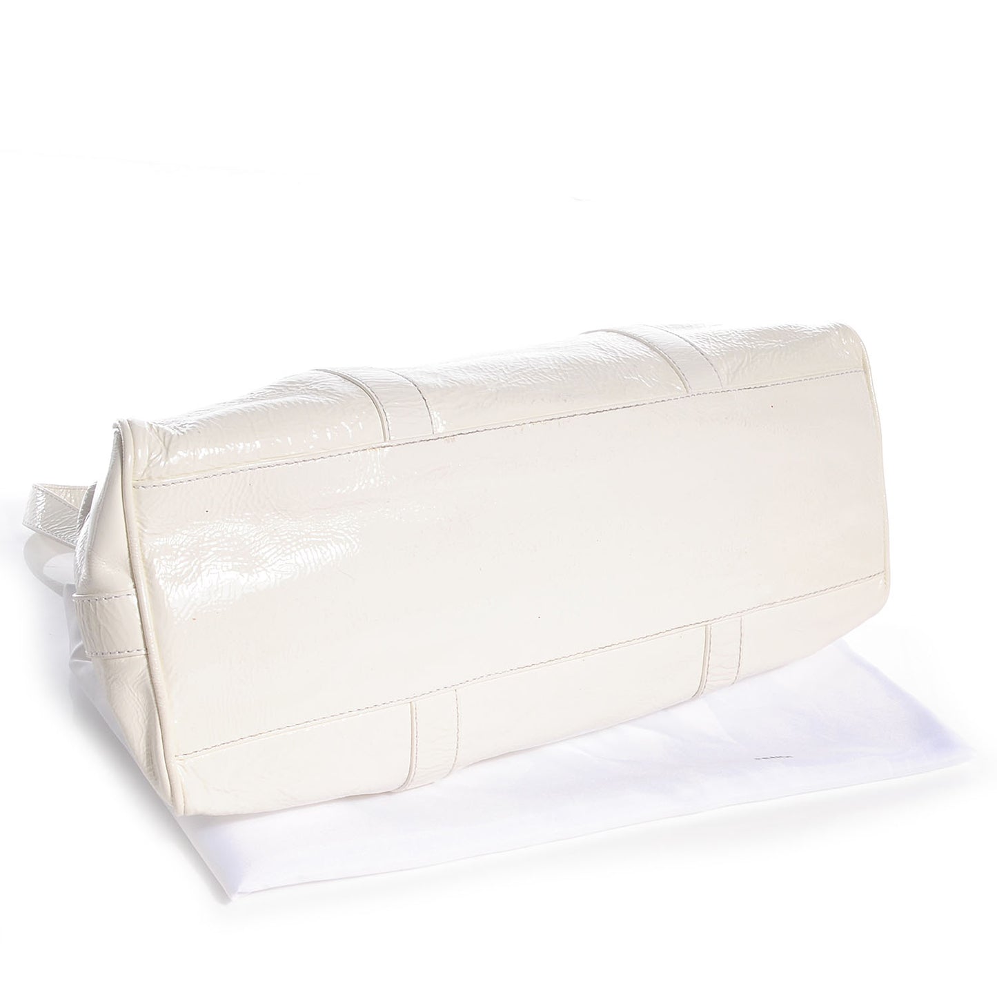 Vitello Naplak Small Bag De Jour White