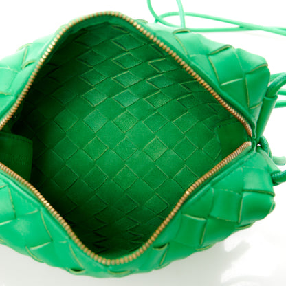 Bottega Veneta Nappa Intrecciato Mini Loop Camera Bag Parakeet 5 of 9