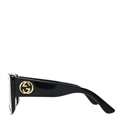 Gucci Acetate Square Frame Sunglasses GG0141S Black 3 of 8