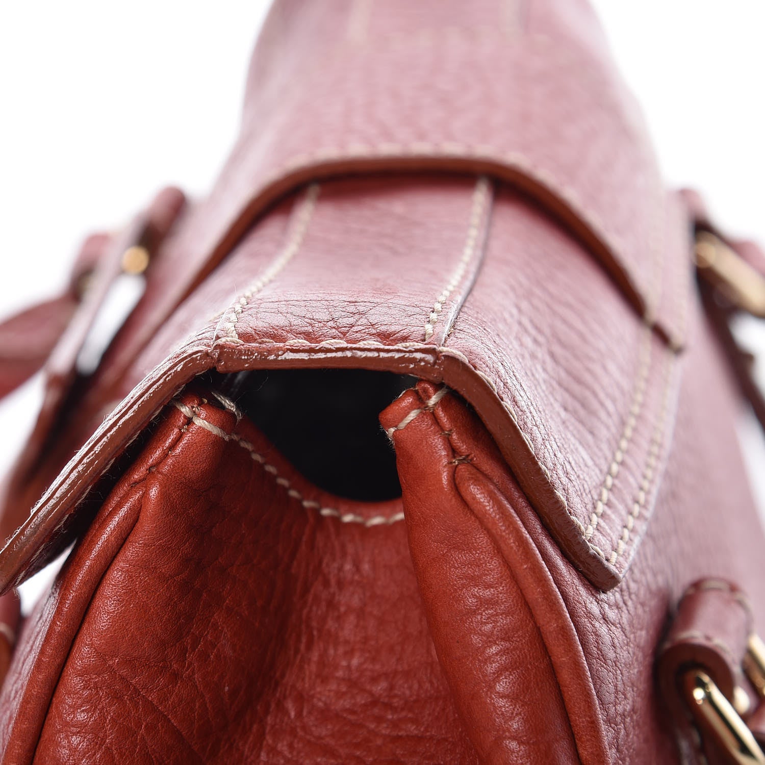 Dolce & Gabbana Calfskin Satchel Red 8 of 14