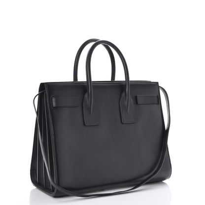Saint Laurent Calfskin Small Sac De Jour Black 4 of 8
