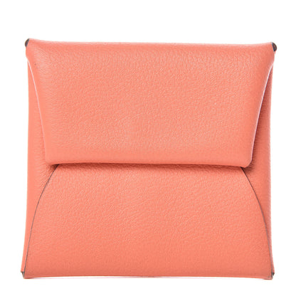 Hermes Evercolor Bastia Coin Purse Flamingo 1 of 7