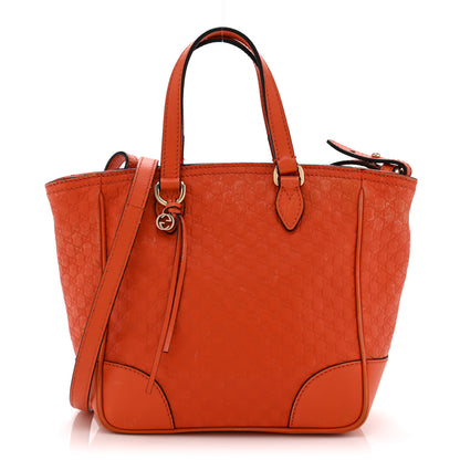 Gucci Microguccissima Small Bree Tote Sun Orange 1 of 20