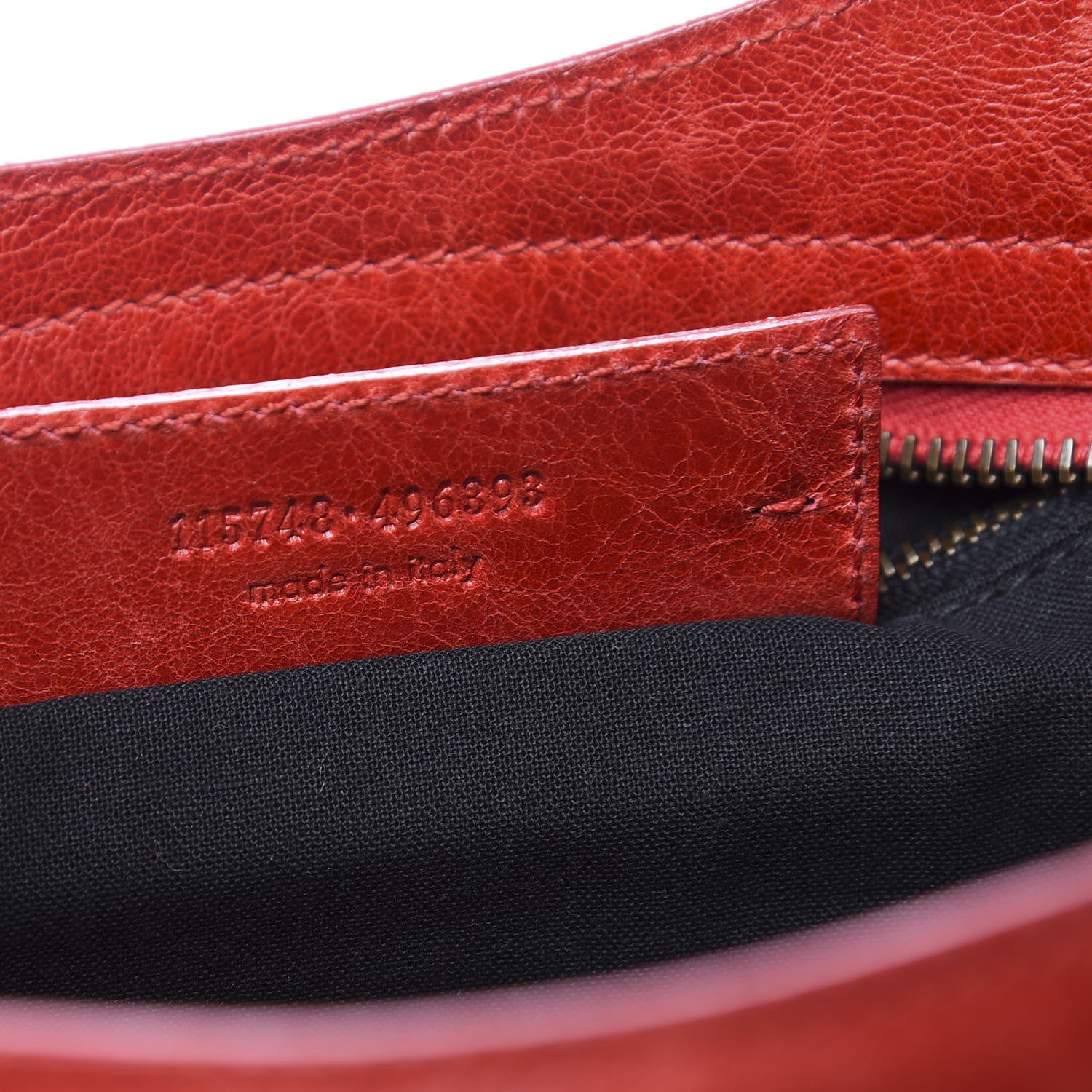Balenciaga Chevre Classic Hardware City Rouge Vermillon 9 of 11