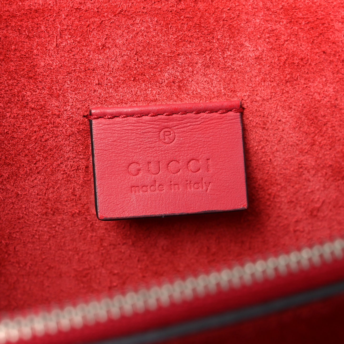 GG Supreme Monogram Small Dionysus Shoulder Bag Red