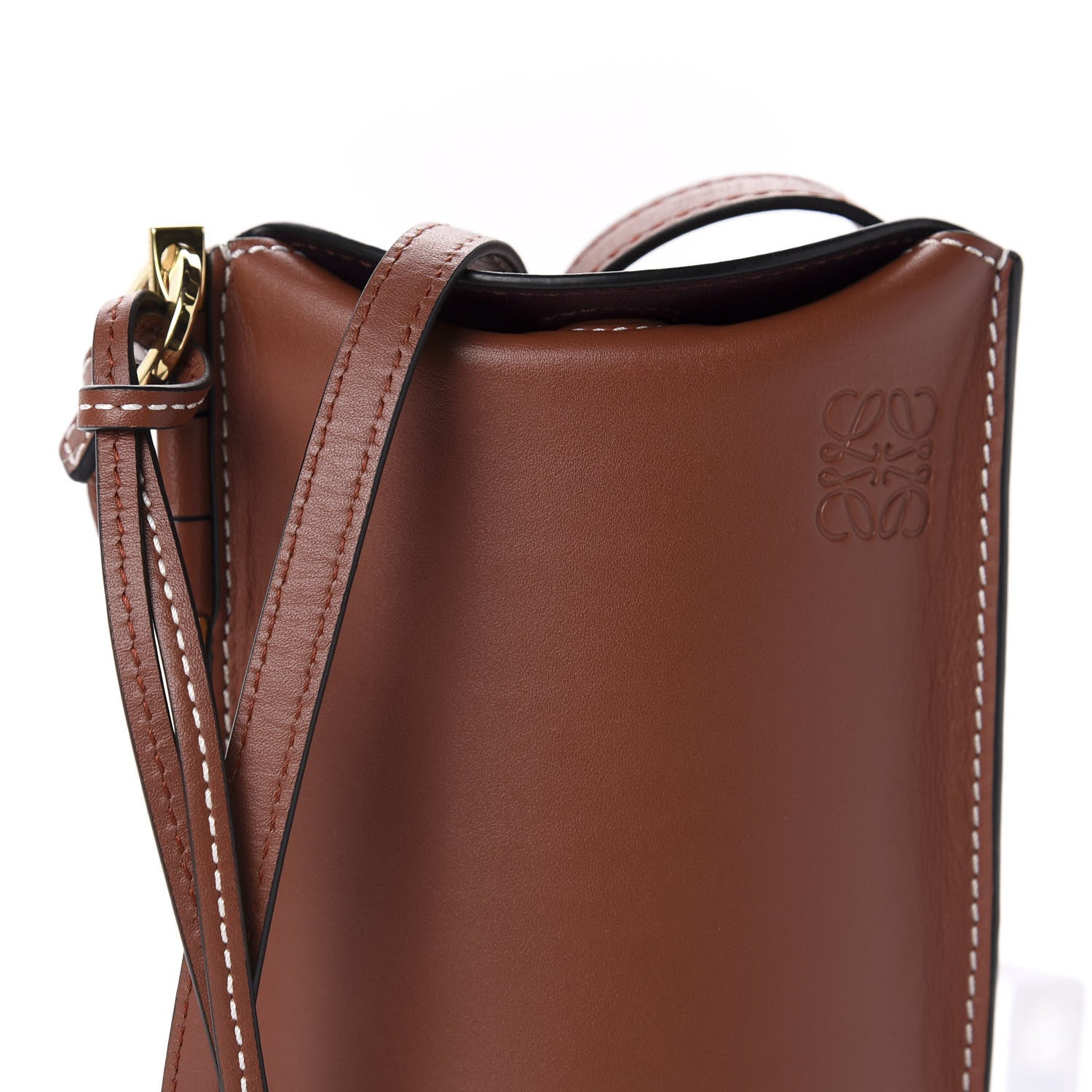 Loewe Smooth Calfskin Gate Pocket Rust 10 of 11