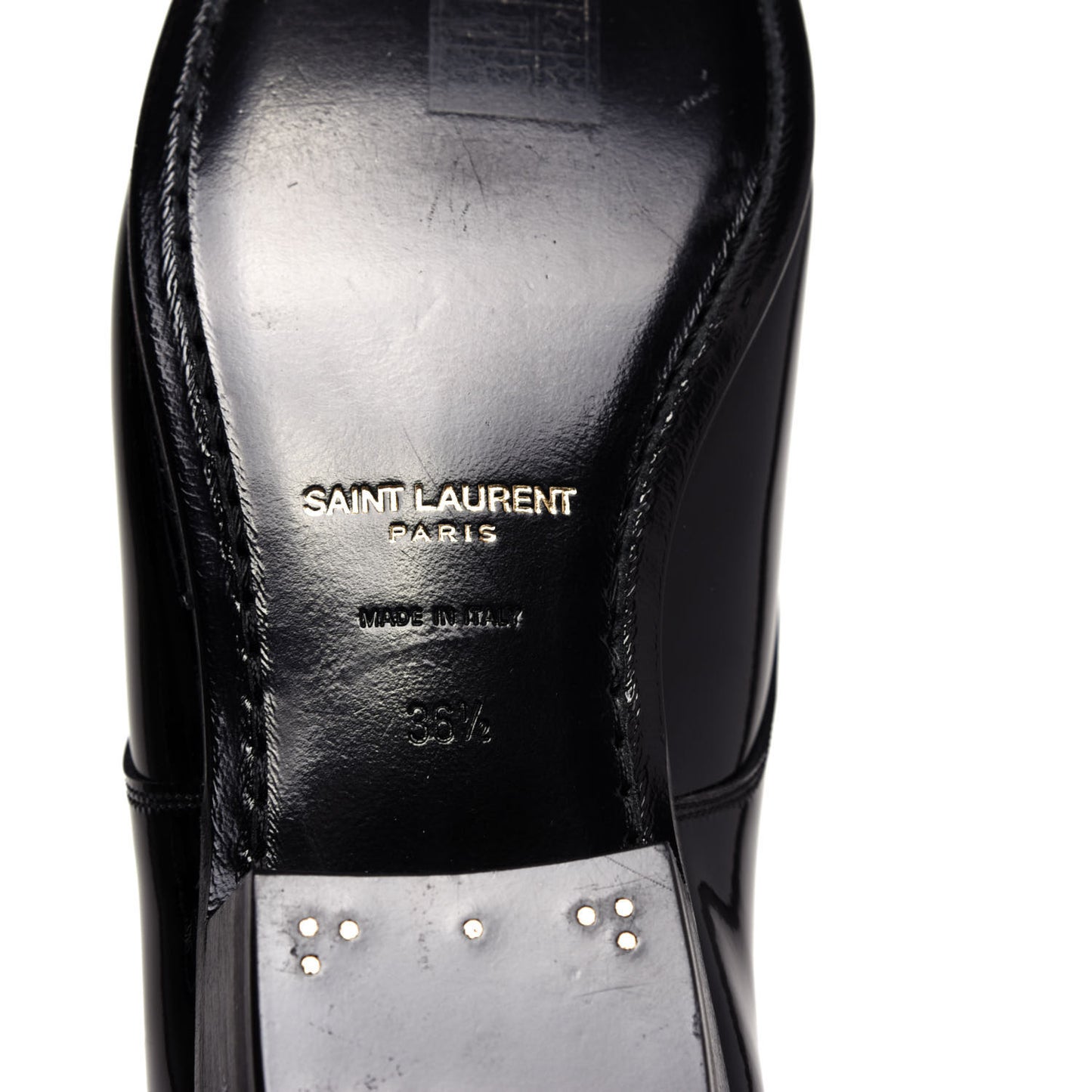 Patent Calfskin Jonas Derby 36.5 Black