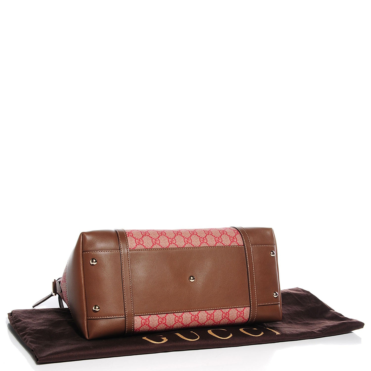 Gucci GG Supreme Monogram Medium Nice Top Handle Dome Bag 4 of 9