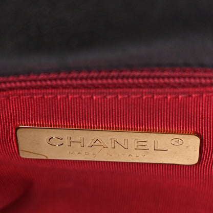 Chanel Lambskin Quilted Large Chanel 19 Flap Black 7 of 14