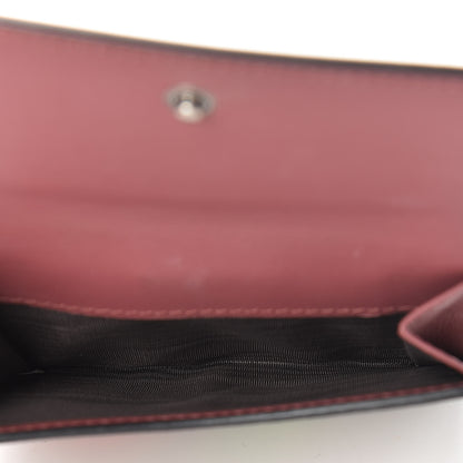 Gucci GG Supreme Monogram Blooms French Flap Wallet Beige Multicolor Dry Rose 5 of 8