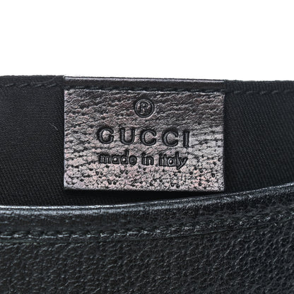 Gucci Calfskin D Ring Abbey Pochette Black 8 of 9