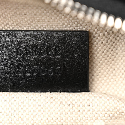 Gucci Calfskin GG Tennis Embossed Belt Bag Black 7 of 10