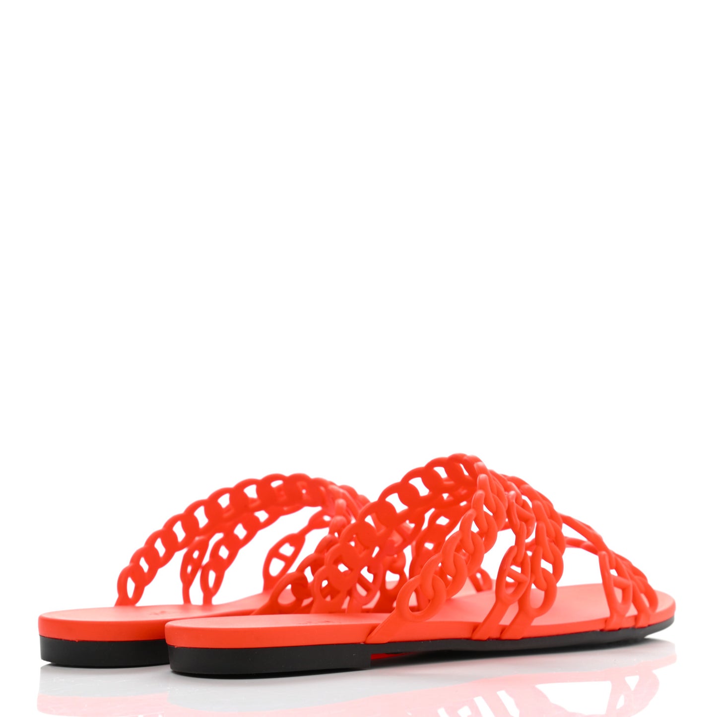 Rubber Chaine d'Ancre Nude Sandals 38 Pavot
