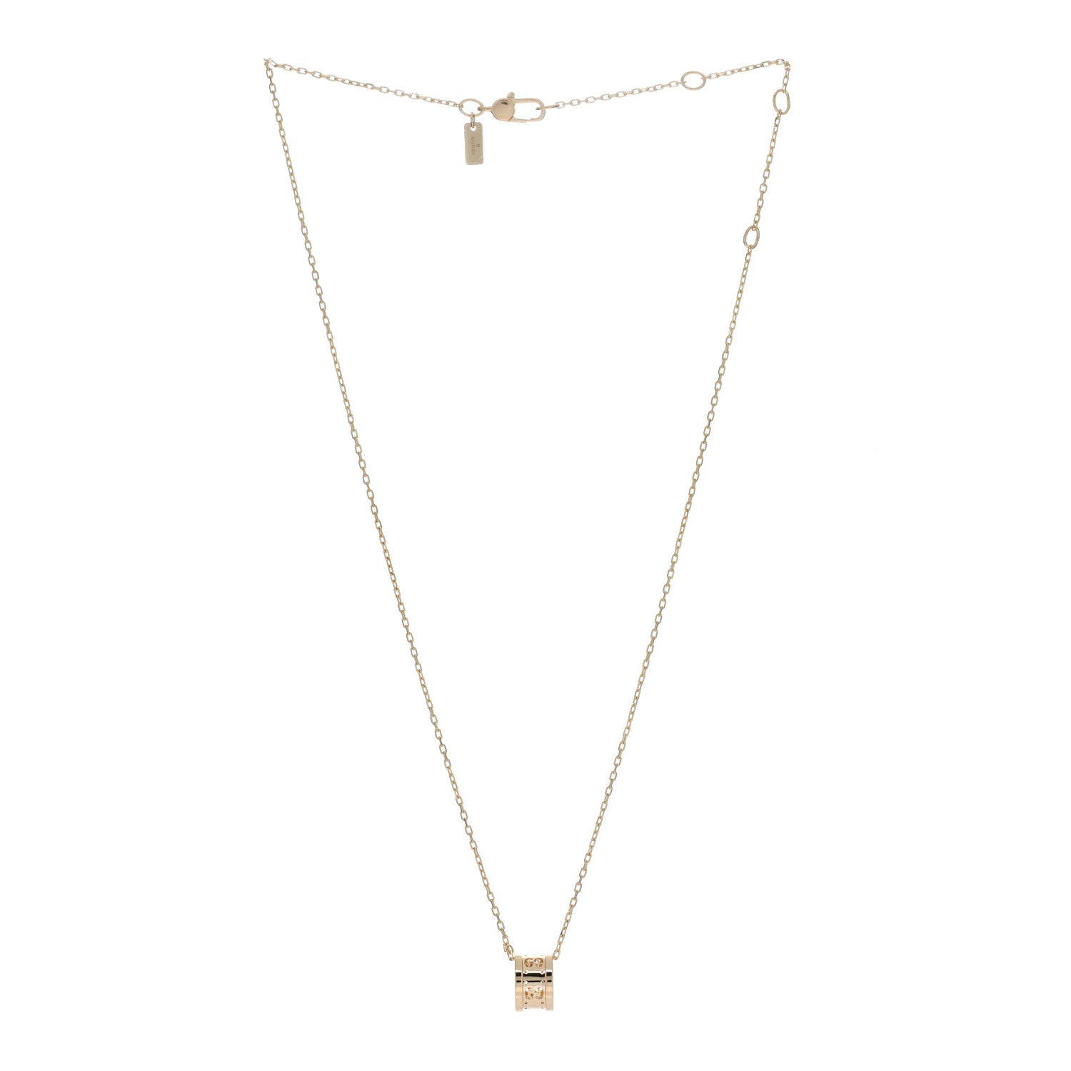 Gucci 18K Yellow Gold Icon Twirl Necklace 3 of 4