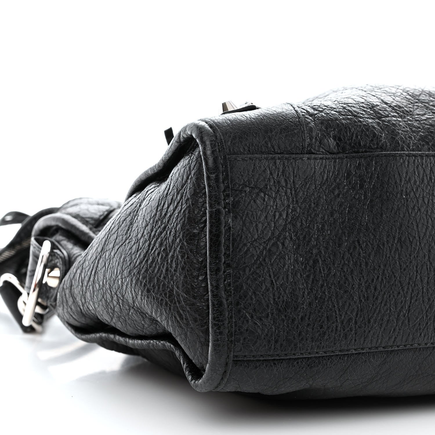 Balenciaga Agneau Classic Silver Hardware S City Black 9 of 10