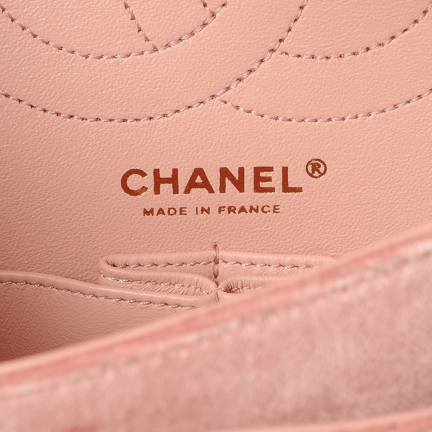 Chanel Velvet Quilted 2.55 Reissue 225 Flap Pink 7 of 9