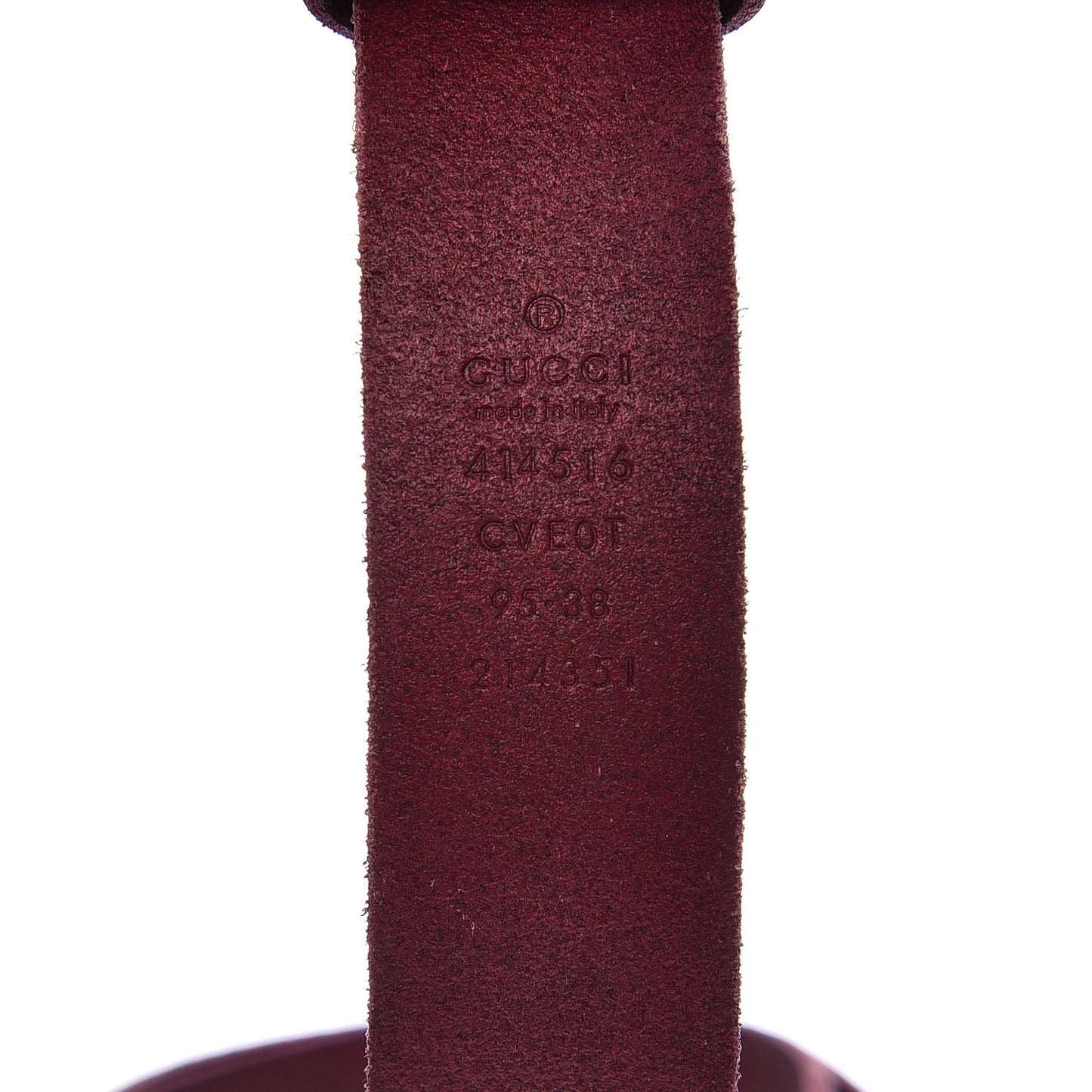 Faded Calfskin Double G 30mm Belt 95 38 Leaf