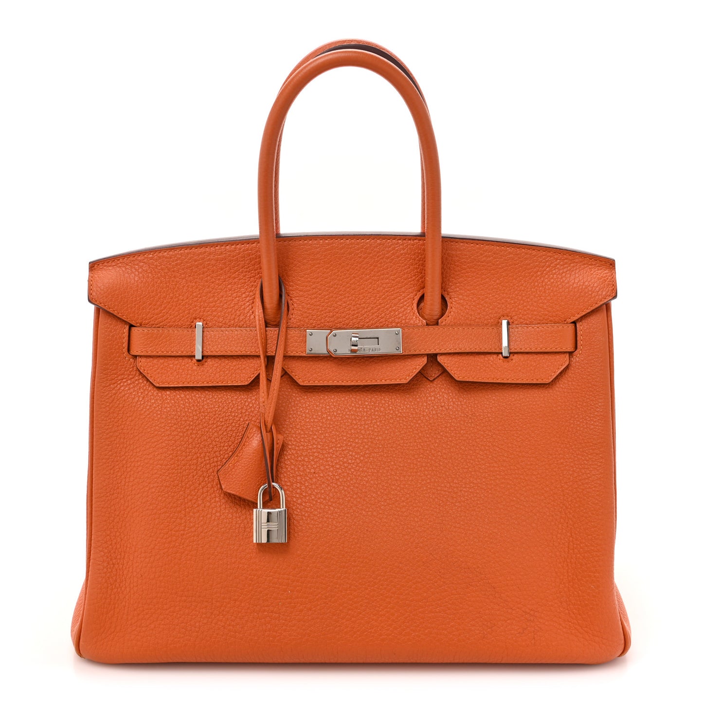 Togo Birkin 35 Orange