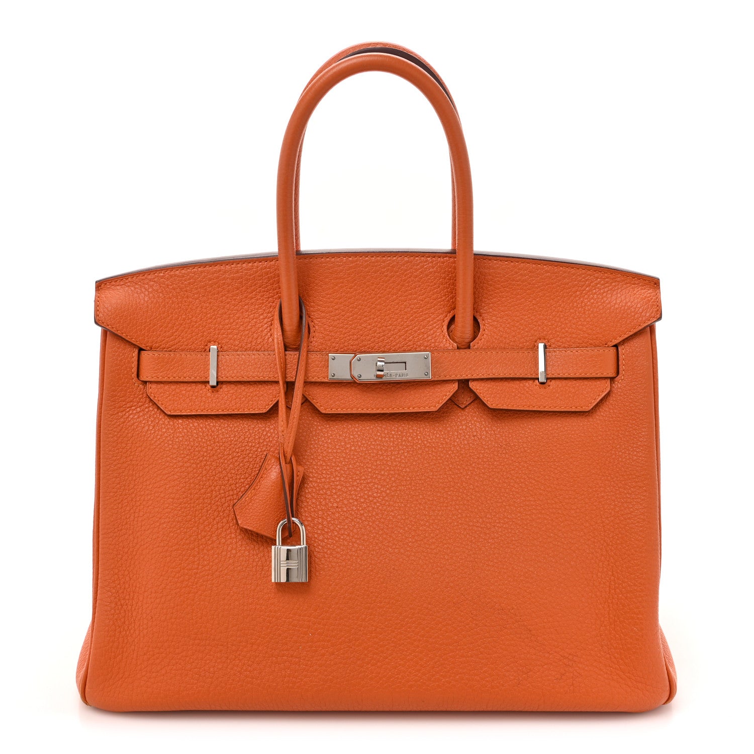 Hermes Togo Birkin 35 Orange 1 of 15