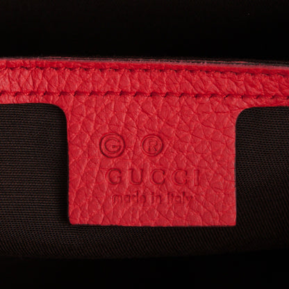 Gucci Calfskin Medium Joy Shoulder Bag Red 6 of 7