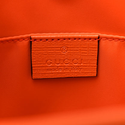 Gucci GG Supreme Monogram Banana Childrens Tote Beige Ebony Multicolor Carrot Orange 6 of 10