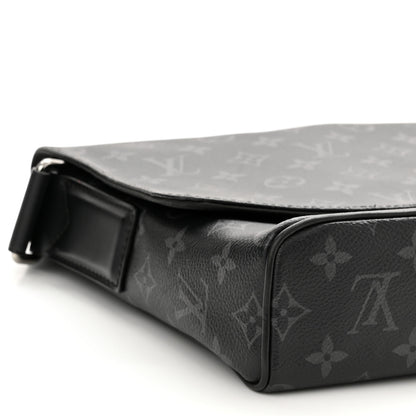 Louis Vuitton Monogram Eclipse District PM Black 10 of 14