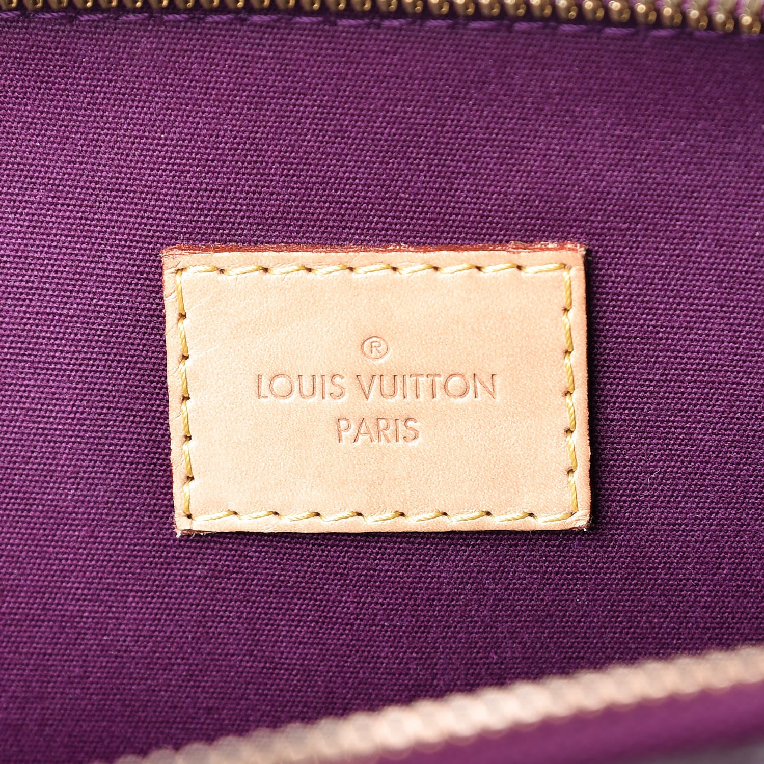Louis Vuitton Vernis Alma MM Amethyste 6 of 14