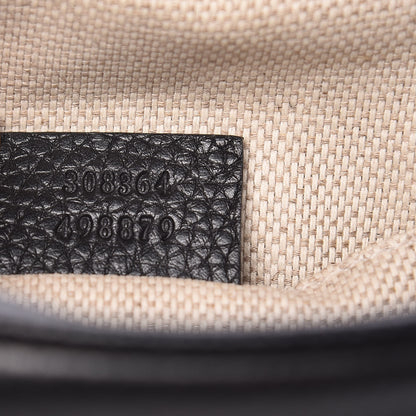 Gucci Pebbled Calfskin Small Soho Disco Bag Black 7 of 12